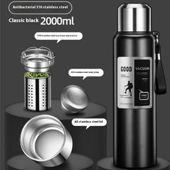 316 Stainless Steel Liner Vacuum All-steel Thermal Pot