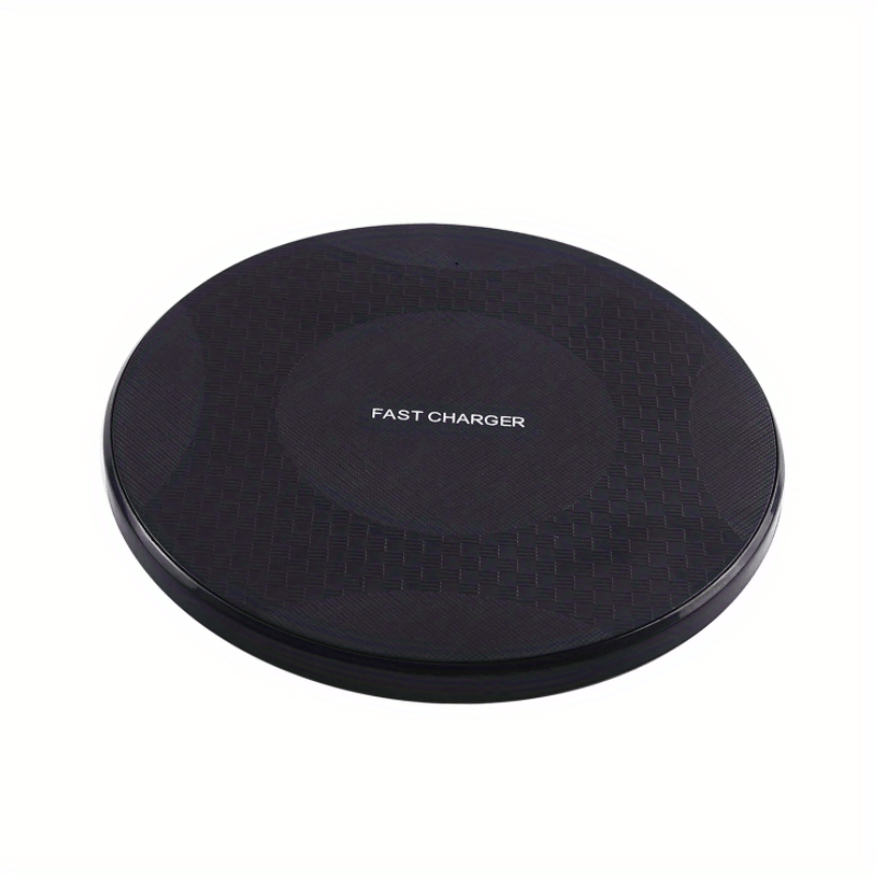1pc Y9 10W Fast Wireless Charger, USB-Powered with Charging Indicator, Universal Compatibility for Phone 15/14/13/12/11 Pro Max/XR/XSMAX/X/8Plus, ABS Plastic, Portable &amp; Desktop-Friendly