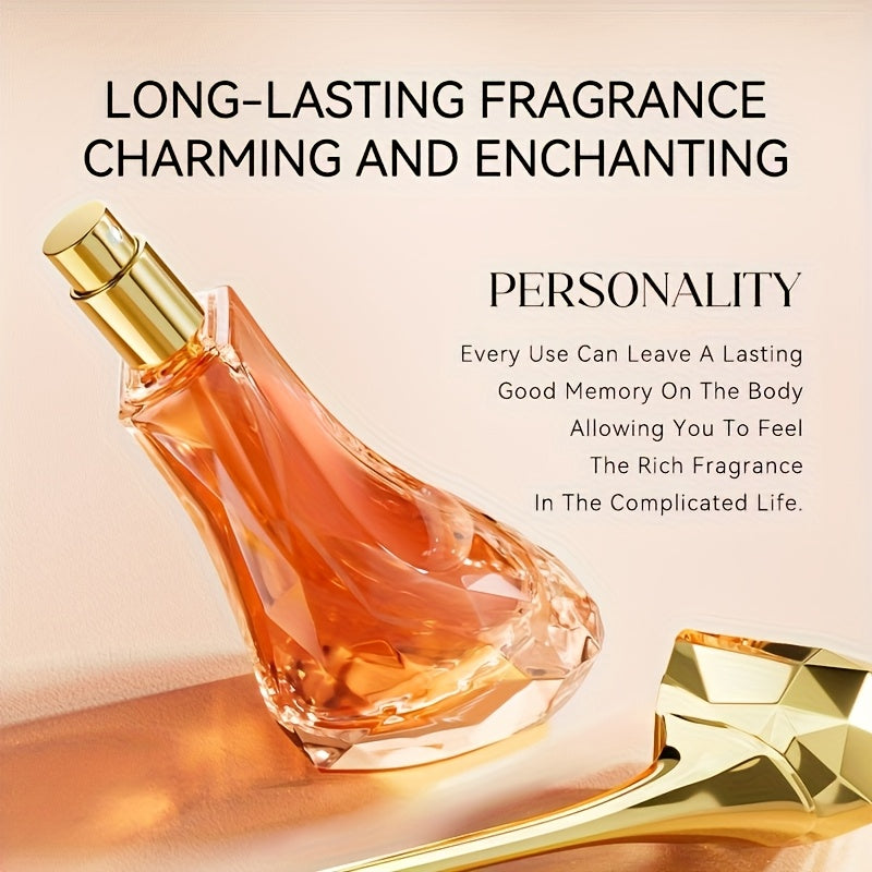 1.01oz Perfume for Women, High Heel Shape Orange Fragrance Spray - Long Lasting Citrus Fragrance, Musk Perfume for Women, Good Fragrance, Formaldehyde Free, Elegant Golden Cap, Perfect Valentine's Day Gift for Women And s