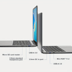 Newest 15.6 FHD Student Laptop Computer, Person PC Work Notebook Computers For College Students, Intel Celeron Dual Core Processor Up To 2.60GHz, 8GB RAM, 256GB SSD, Webcam, Slim Portable Laptops, 15.6 Inch Full HD IPS Displa