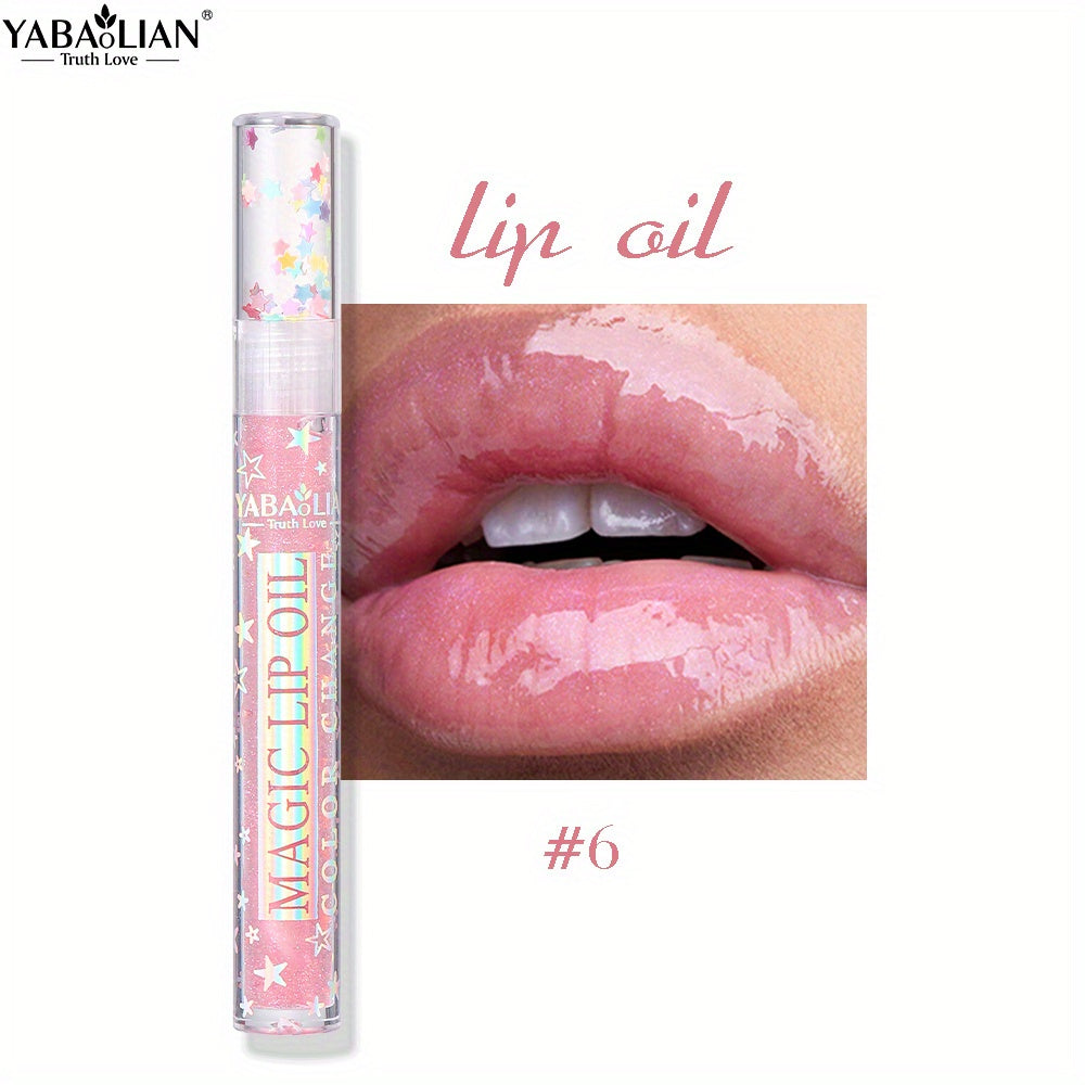 Water Light Lip Gloss Mirror Transparent Lip Glaze Jelly Glass Lip Gloss, Moisturizing Lip Gloss Valentine's Day Gifts For Women And   Mother's Day Gift