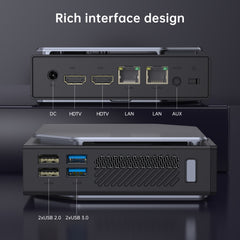 ACEMAGIC S1 Mini PC 12th Generation Alder Lake N100 16GB DDR4 RAM 512GB SSD Windows 11 4K UHD WiFi5 BT4.2 Mini Desktop PC Commercial Home