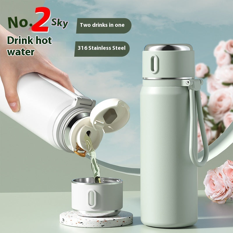 Tasse à eau en acier inoxydable pour le thé