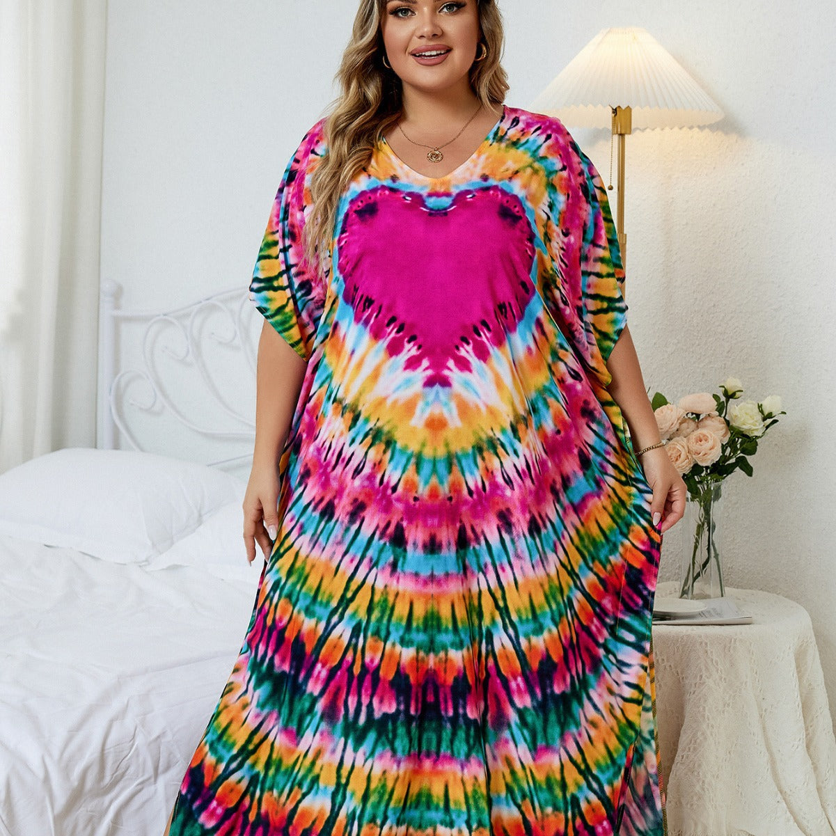 Loose Plus Size Vacation Robe Bikini Cover-up