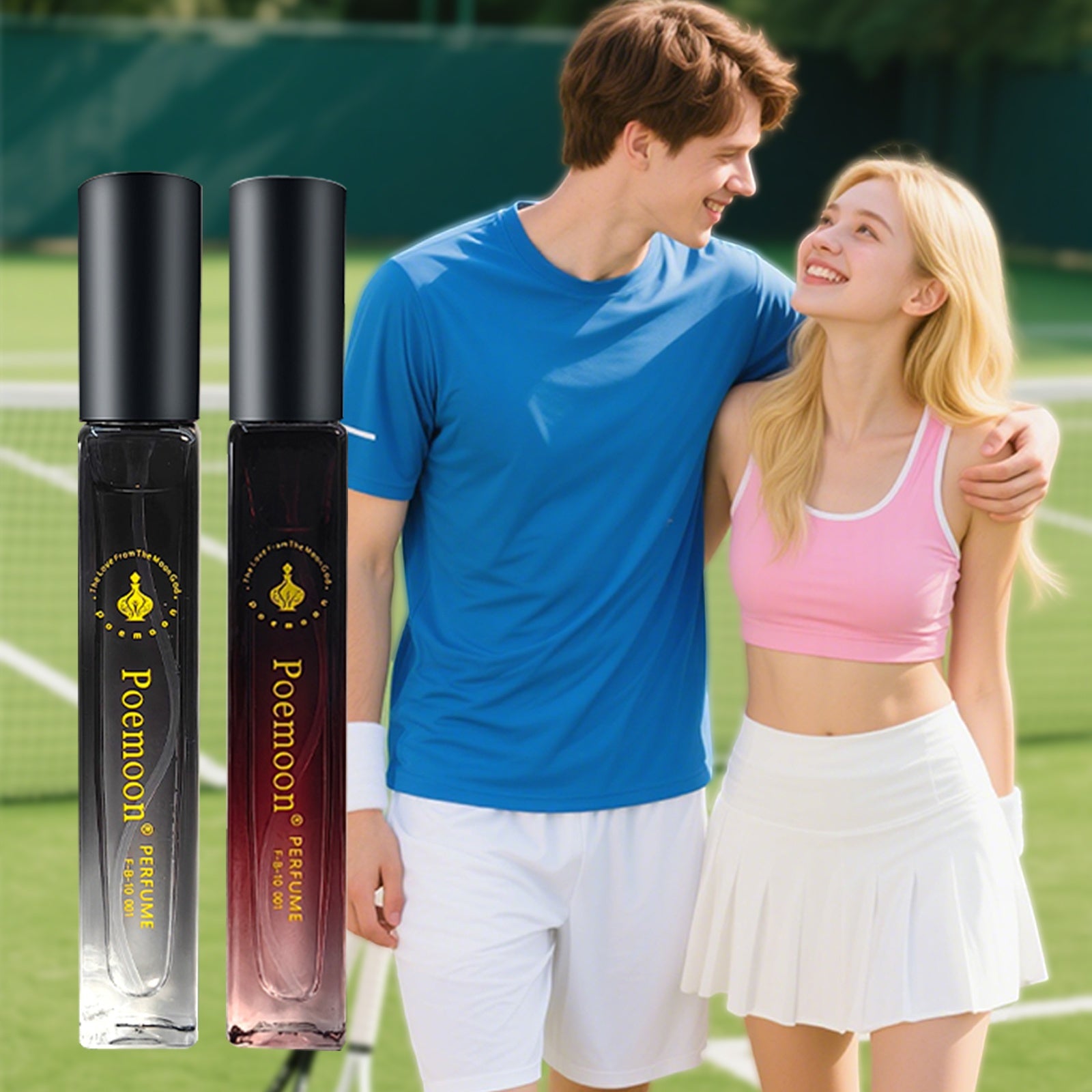 Men's Perfume - Long-Lasting Sexy Cologne, Alcohol-Free & Formaldehyde-Free Formula, Sexy Allure Scent for Dating, Business, Parties - Ideal Birthday/Holiday Gift for Him in Elegant Dark Grey/Red Gradient Bottle, Business Col