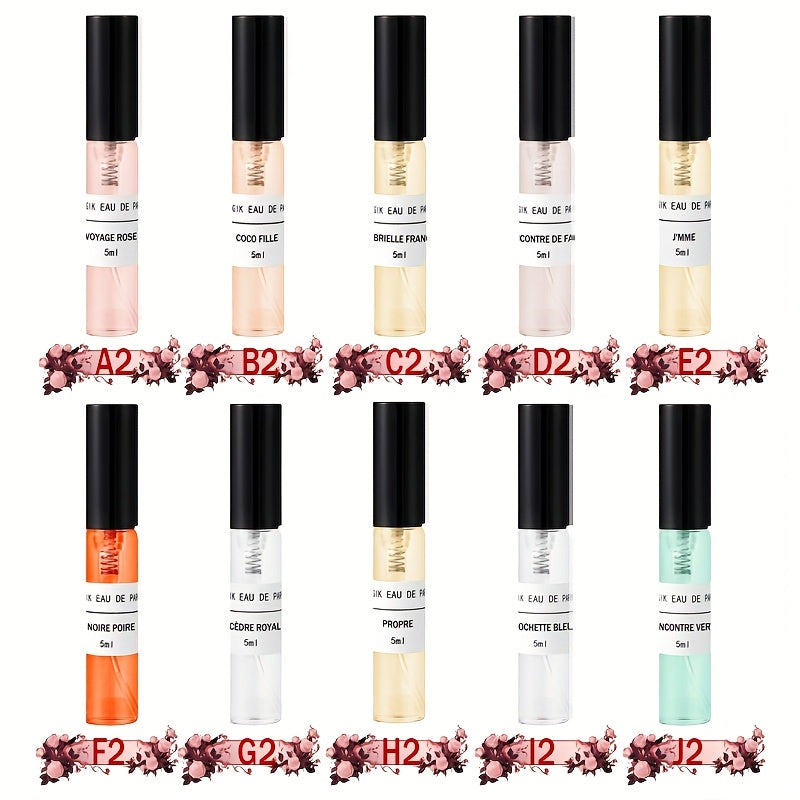 20 Pack Perfume Gift Set For Woman, Perfume De Hombre Set, 0.17oz Mini Perfume, Travel Perfume, Long-lasting Fragrance, Floral Oriental Fruity Fougere Green Chypre Aromatic New Year Perfume Gift Must Haves Cheap Girly Stuff U