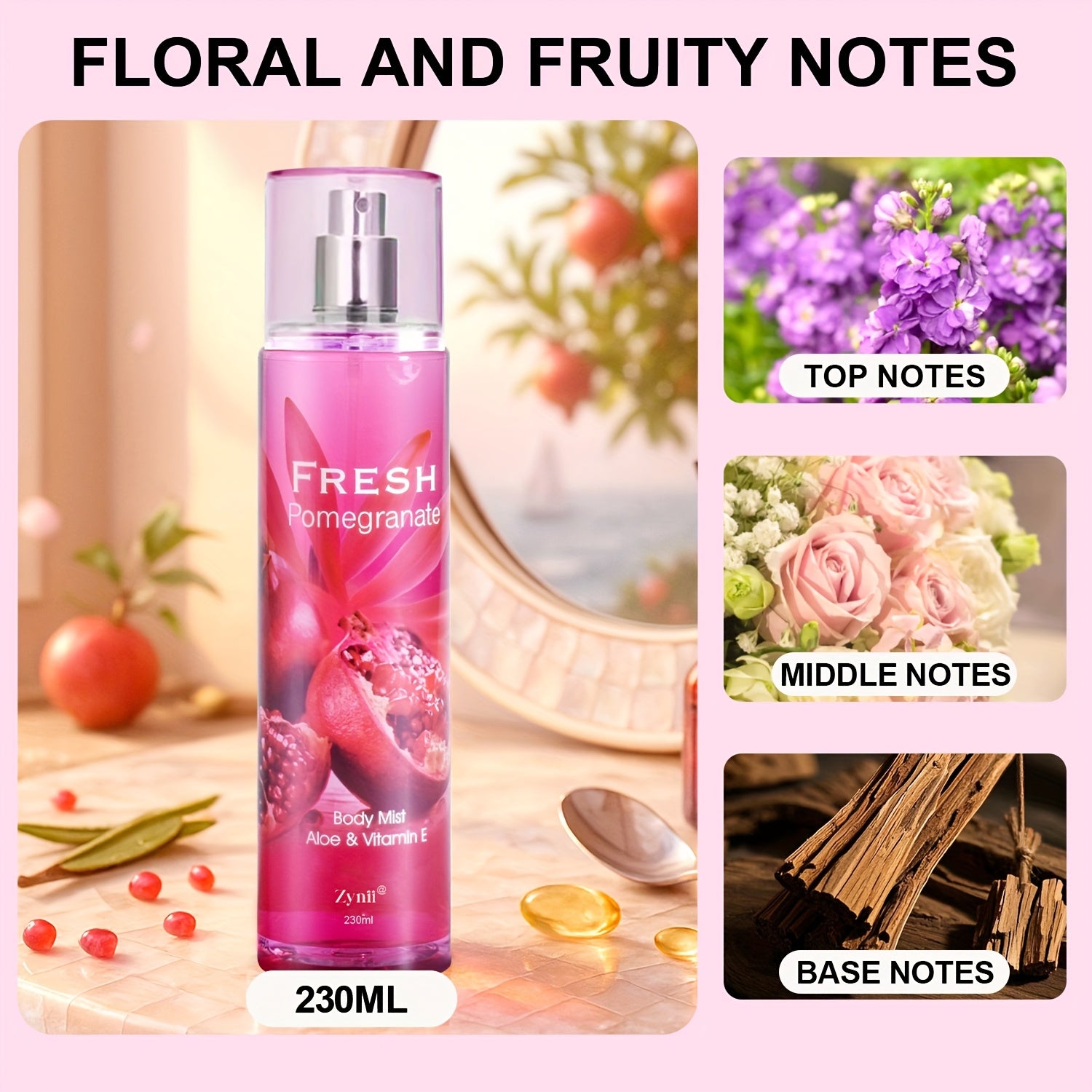16 Flavors Women'S Hair And Body Fragrance Mist - 3/8 Oz, Women'S Perfume, Lasting 6-8 Hours, Must-have For, Suitable For Daily Use Or Dating, A Surprise Gift Designed For, A Gift To Receive Every Day, Pheromone Perfume, Fash