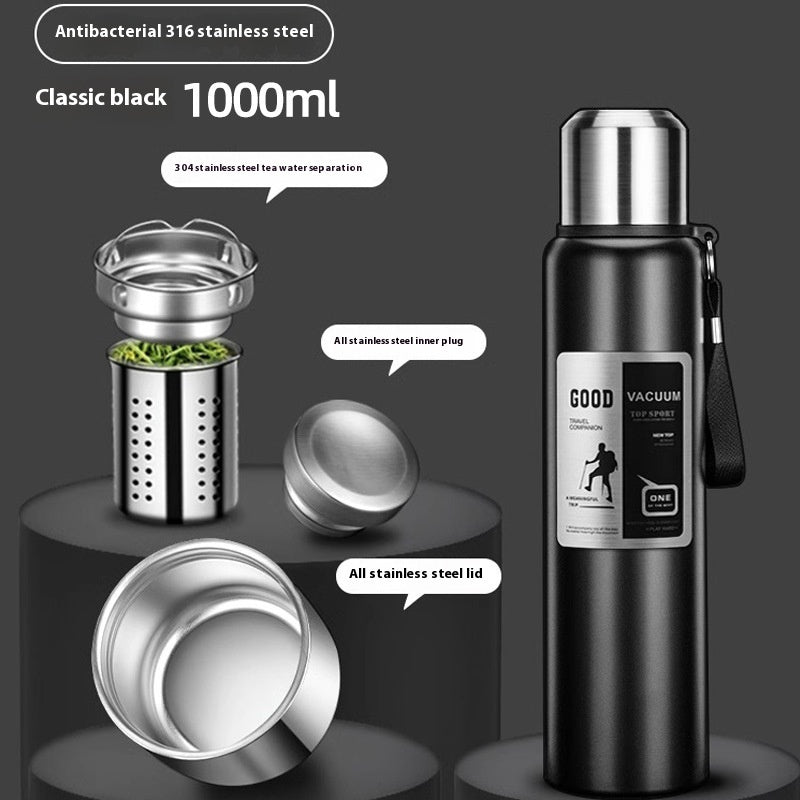 316 Stainless Steel Liner Vacuum All-steel Thermal Pot