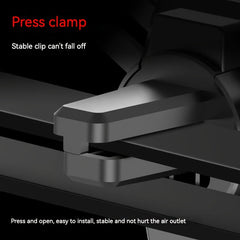 Car Navigation Mobile Phone Holder Car Air Outlet Anti Shaking Gravity Car Holder Factory Mobile Phone Holder