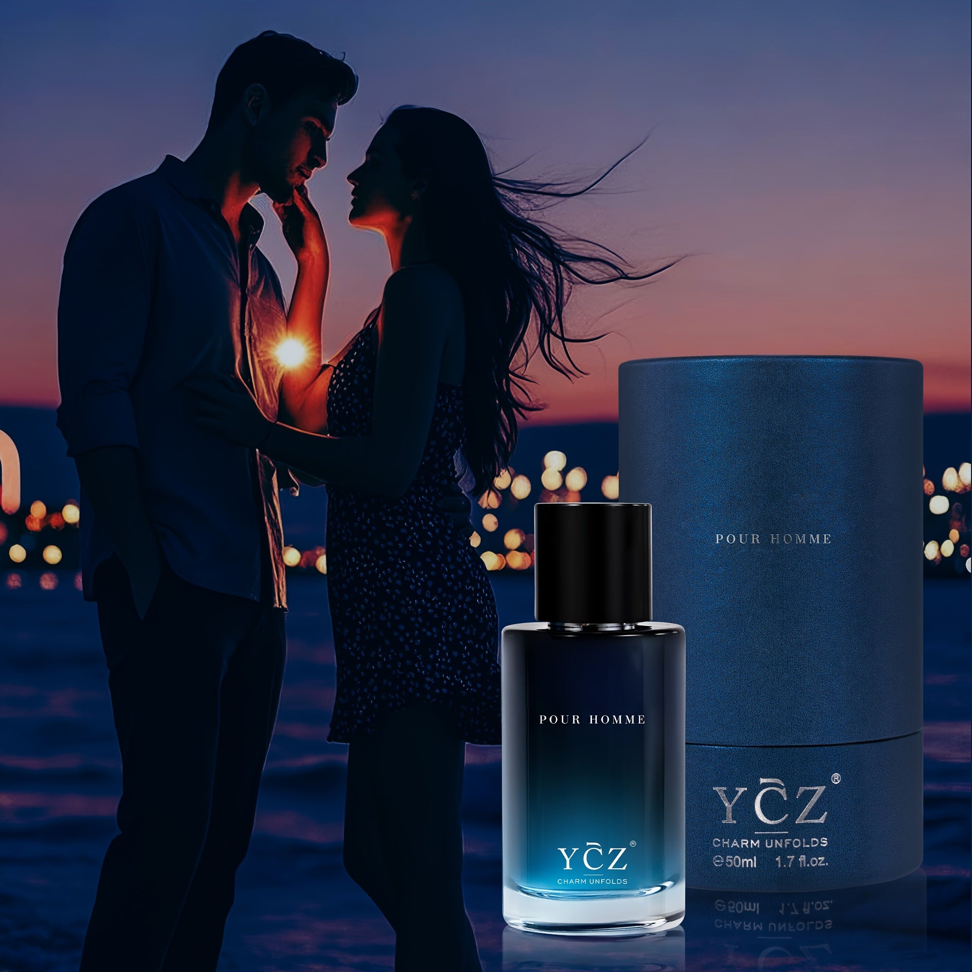 [Stylish Men's Perfume] Long Lasting, Stylish Men's Perfume, 1pc/2pcs, Spray to Exude Masculinity, Fresh Citrus Cologne, Attractive to Women, Glamorous Scent, A Must Have for Dating, Perfect Valentine's Day Gift, 1.7oz. Per B