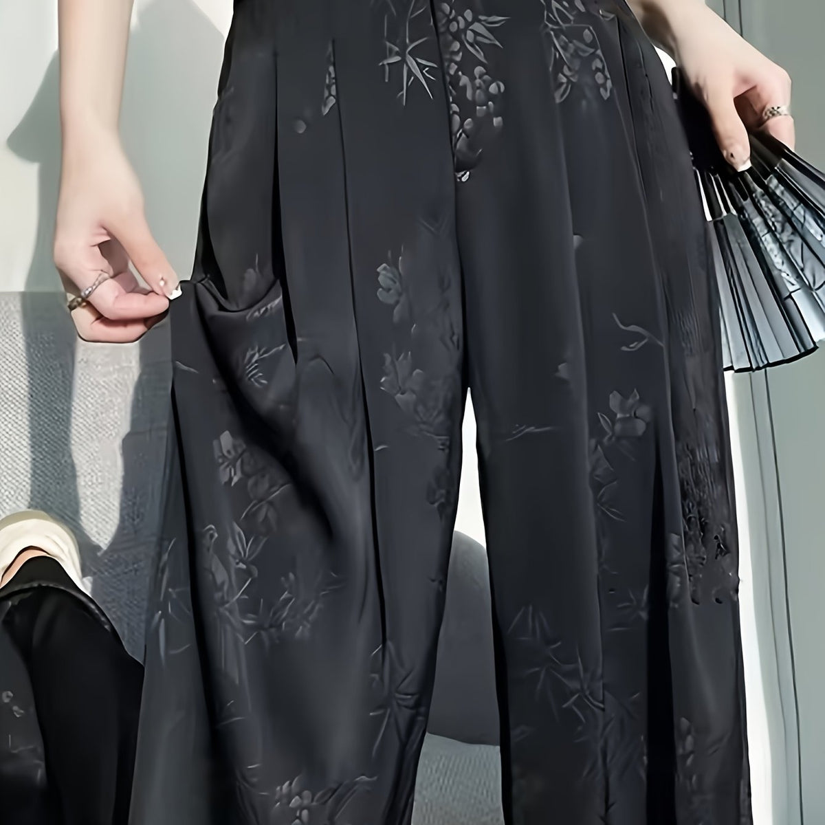 New Chinese Style Women'S Summer Pants Elegant Solid Office Women'S Casual Pants Women'S Pants