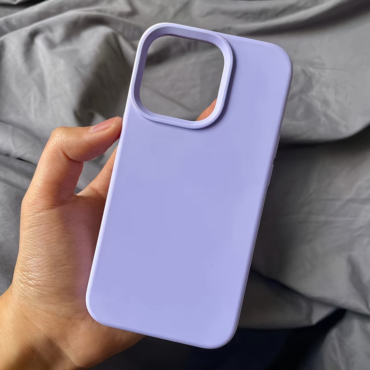 Premium Liquid Silicone Phone Case - Durable &amp; Shockproof Protection for iPhone Series - Anti-Slip, Flexible, and Slim-Fit Design