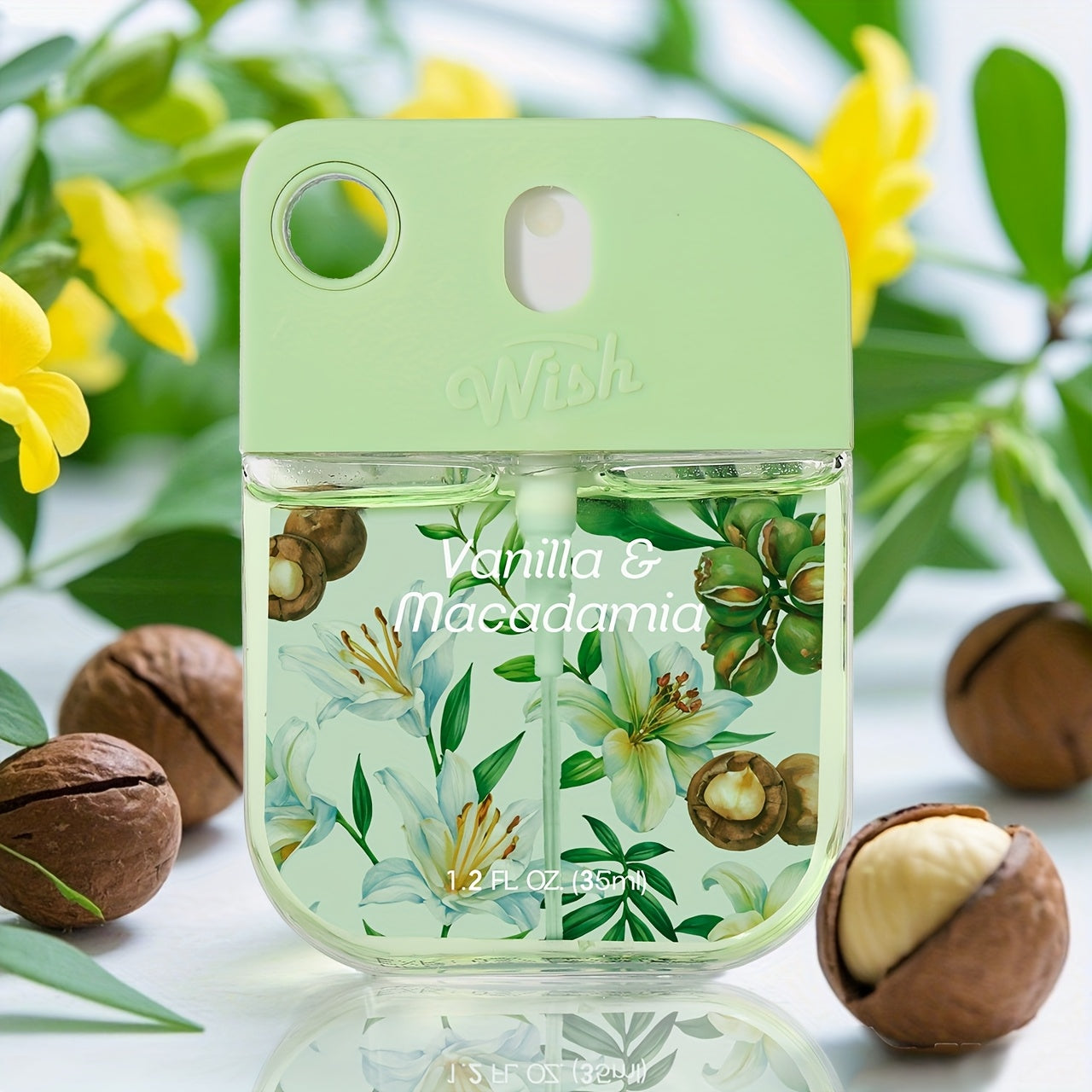 Portable Aloe Vera Power Mist Hand Fragrance Spray, Hydrating Mini Perfume, Fresh Fruity Scent That Leaves Hands Cleaning, Hydrated, And Delicately Scented. No-Rinse, Travel Size for All Ages - Ideal for Outdoor Activities, H