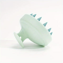 Silicone Scalp Massager And Hair Shampoo Brush: Unscented, Manual Operation, Battery-Free - Body And Scalp Massage Comb for Shower, Bath Spa - Hair Washing And Stress Relief