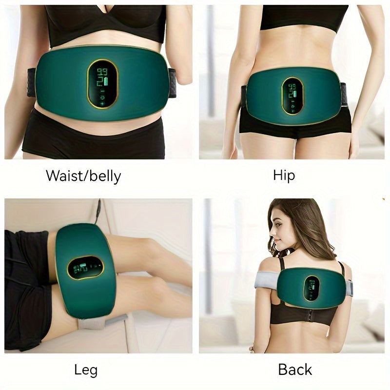 USB-Powered Full-Body Massager – Portable Waist Trainer With Adjustable Intensity, Heating & Vibration For Fitness, Outdoor Use & Perfect Valentine'S Day Present