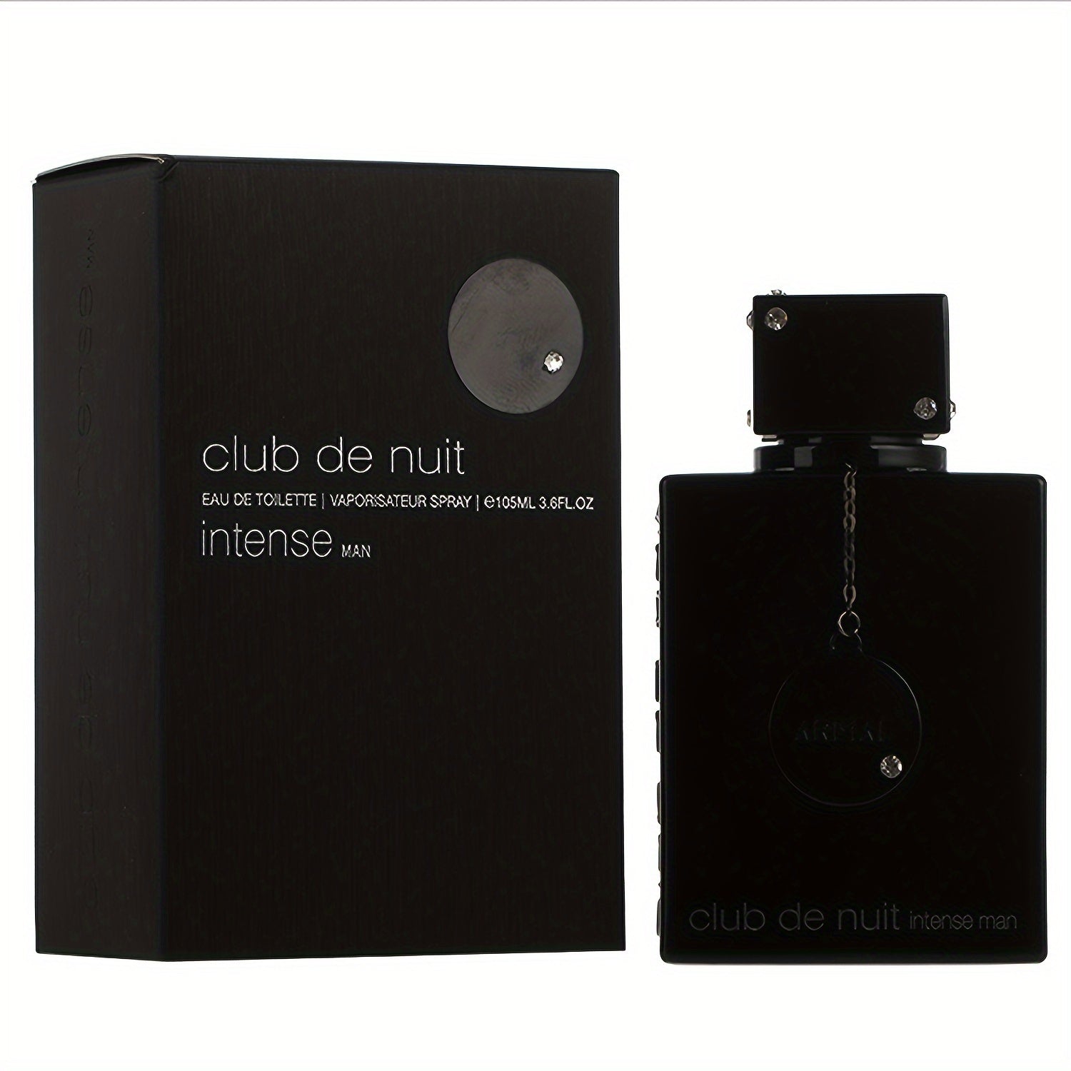 Armaf Club de Nuit Intense Man - Men's perfume spray, men's eau de toilette 3.55oz, ideal gift for men at Christmas!