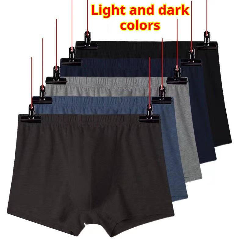 Wholesale Men's Boxer Briefs For Middle-Aged And Older Men
