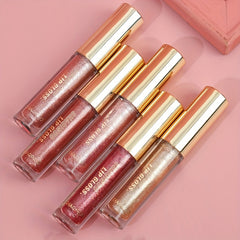 Shimmering Berry-Shade Lip Gloss - Moisturizing & Nourishing, Anti-Crack for All Skin Types, Perfect for Fall/Winter
