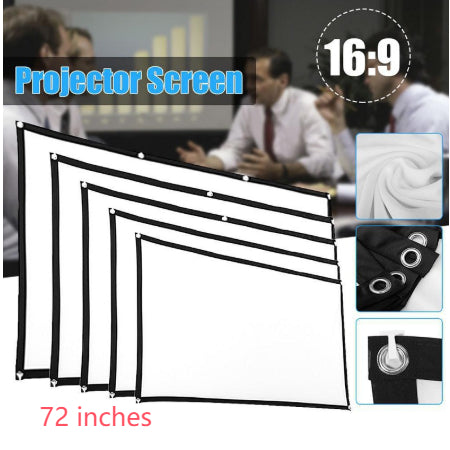 Polyester Portable Folding Da-mat Screen Projection Film Cloth