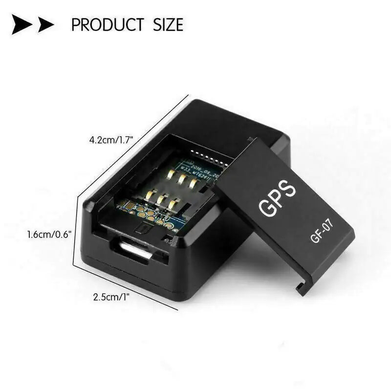 GF07 Mini Magnetic GPS Tracker Real-Time Locator for Car Truck Vehicle GSM GPRS USA