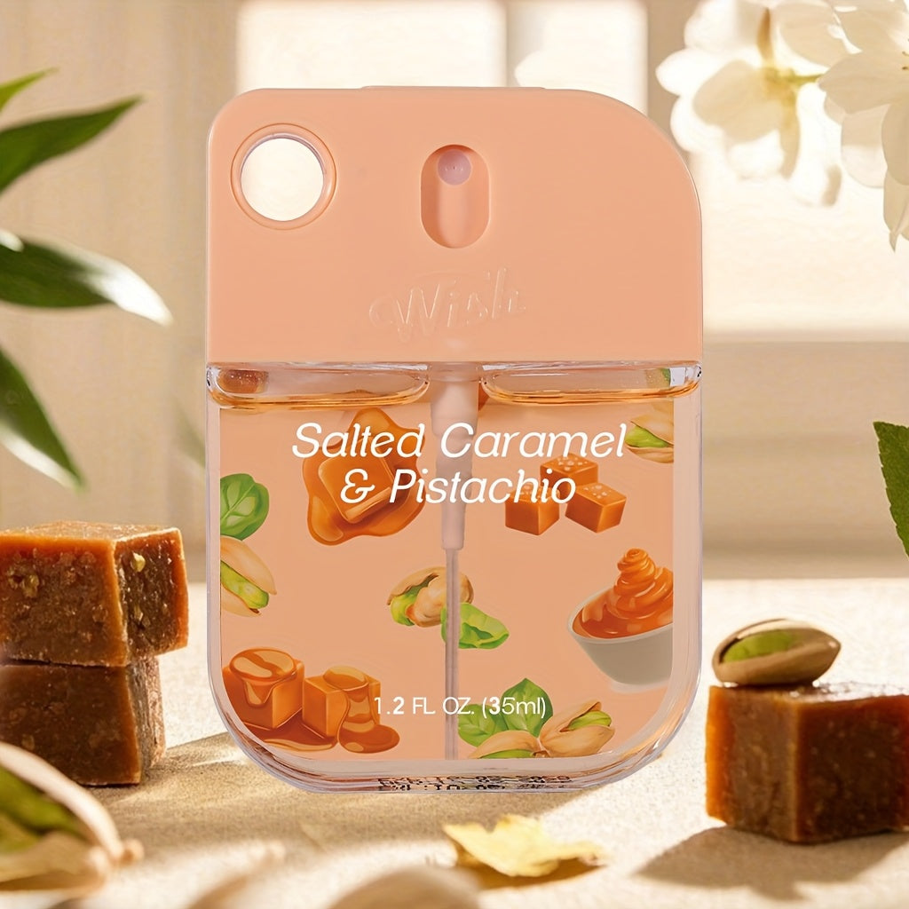 Portable Aloe Vera Power Mist Hand Fragrance Spray, Hydrating Mini Perfume, Fresh Fruity Scent That Leaves Hands Cleaning, Hydrated, And Delicately Scented. No-Rinse, Travel Size for All Ages - Ideal for Outdoor Activities, H