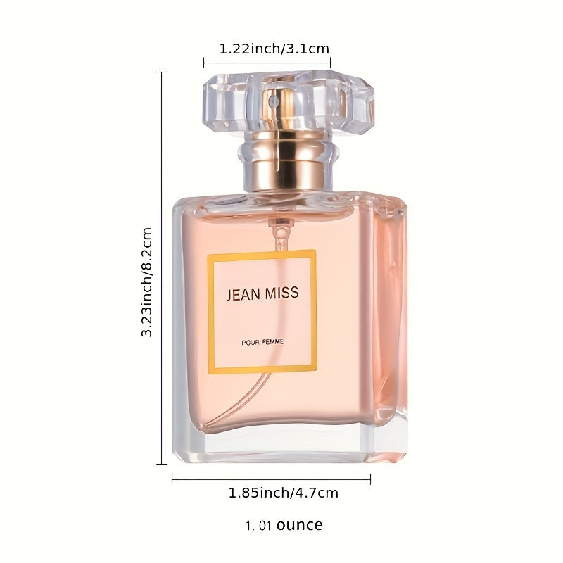 Elegant Floral &amp; Woody Women's Perfume - Formaldehyde-Free, Alcoholic, 1oz Bottle - Perfect for Parties