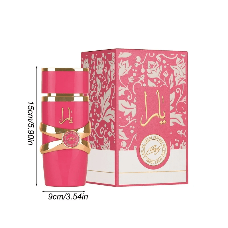 Arabian Women's Perfume Spray 100ml, sweet candy scent, long lasting fragrance, Christmas gifts for women