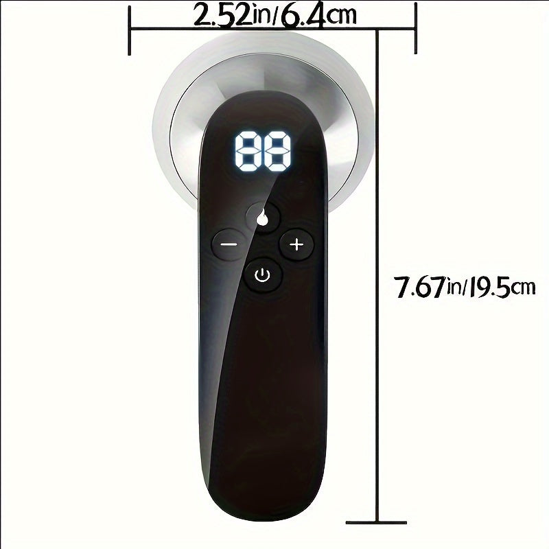 2.0 Upgrade Handheld Body Massager - Multiple Options to Choose From USB Charging, Odorless, Handheld, for Belly, Waist, Arms, Thighs And Legs - Ergonomic Body Massager with Digital Display, Perfect for Holiday Gifts