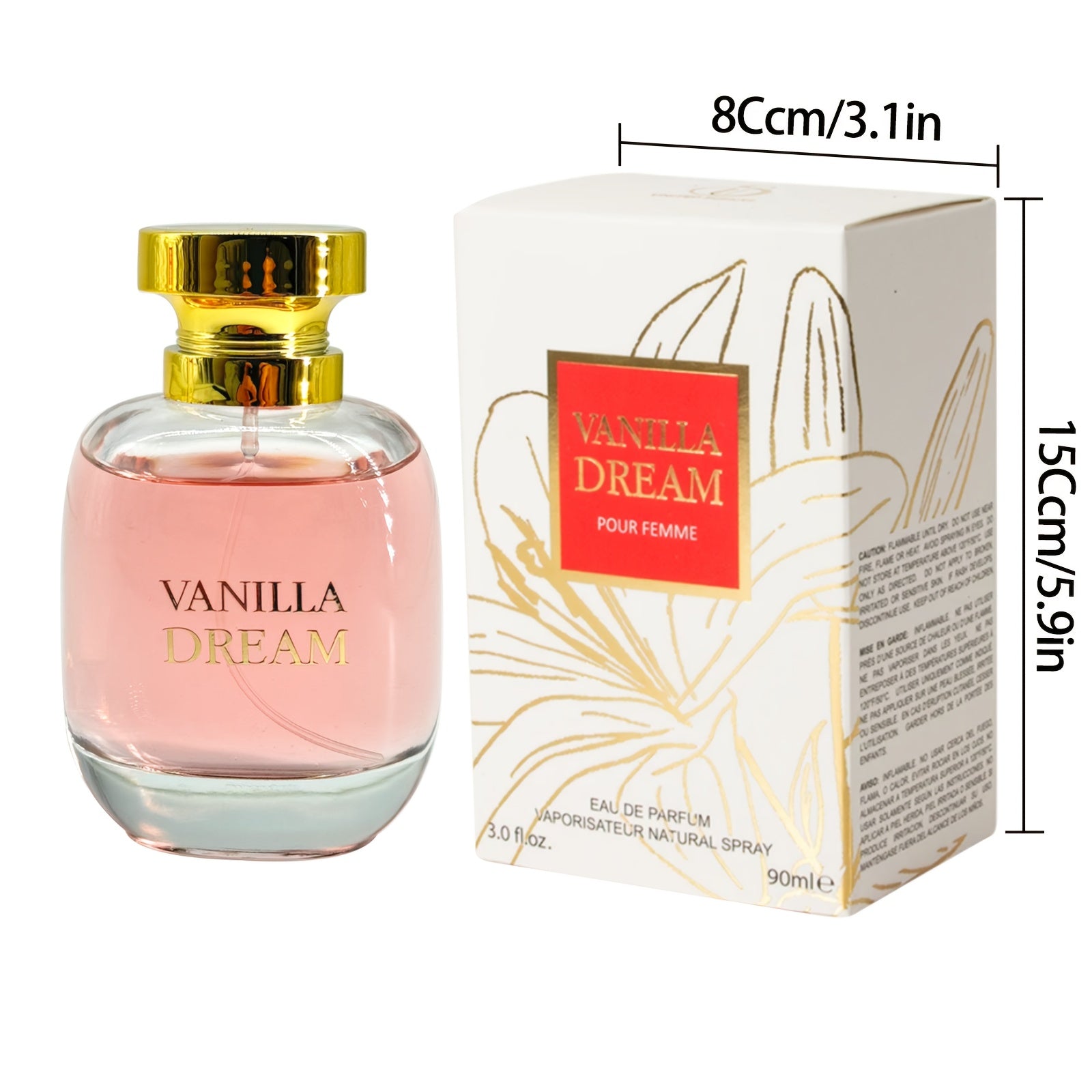 Women'S Perfume, Sweet And Sour Pear In The Top Notes, With Alluring Fruity Notes, With Warm Gardenia And Soft Violets, By The Mellow Sweet Madagascan Vanilla As The Undertone, Valentine'S Day Gift For Women