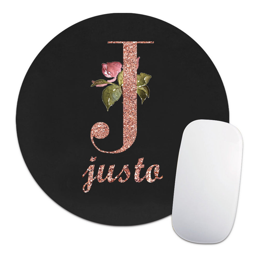 Personalized Customized Name Faux Leather Mouse Pad Durable Laptop Gaming Mousepad Customized Products Multifunctional Notebook Computer Game Mouse Pad Wear-resistant High-Grade Desk Mat PC Mouse Pad Personal Tailor