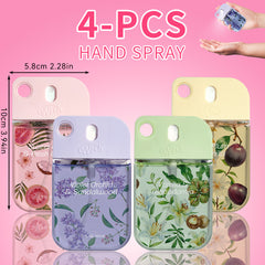 8 Scents of hand Perfume spray, (1.5 OZ/45 ML each) mini travel essential items, Portable Aloe Vera Hand Perfume Spray, Power Mist Hydrating, Hands Cleaning, Hydrated, And Delicately Scented.Travel Size For Moisturizing Hand
