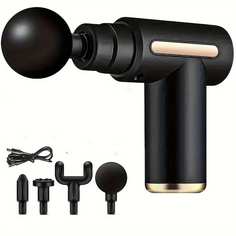 RelaxPro Massage Gun - Deep Tissue Muscle Relaxer, Electric Body Massager for Fitness, Portable and Easy to Use for Muscle Relaxation and Body Recovery