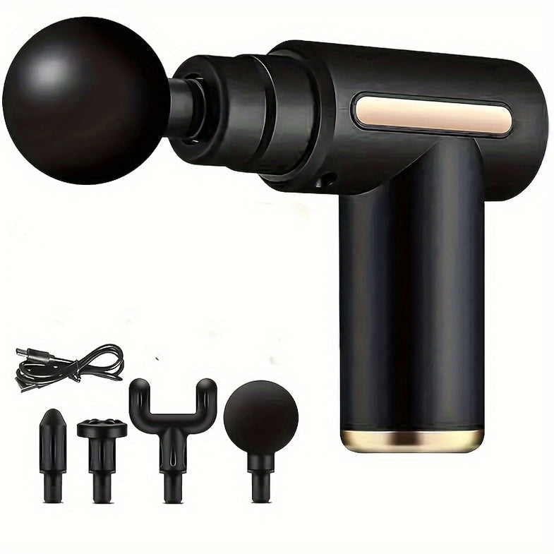 RelaxPro Massage Gun - Deep Tissue Muscle Relaxer, Electric Body Massager for Fitness, Portable and Easy to Use for Muscle Relaxation and Body Recovery
