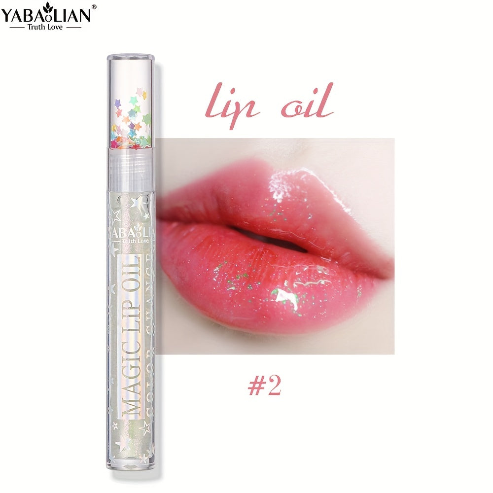 Water Light Lip Gloss Mirror Transparent Lip Glaze Jelly Glass Lip Gloss, Moisturizing Lip Gloss Valentine's Day Gifts For Women And   Mother's Day Gift