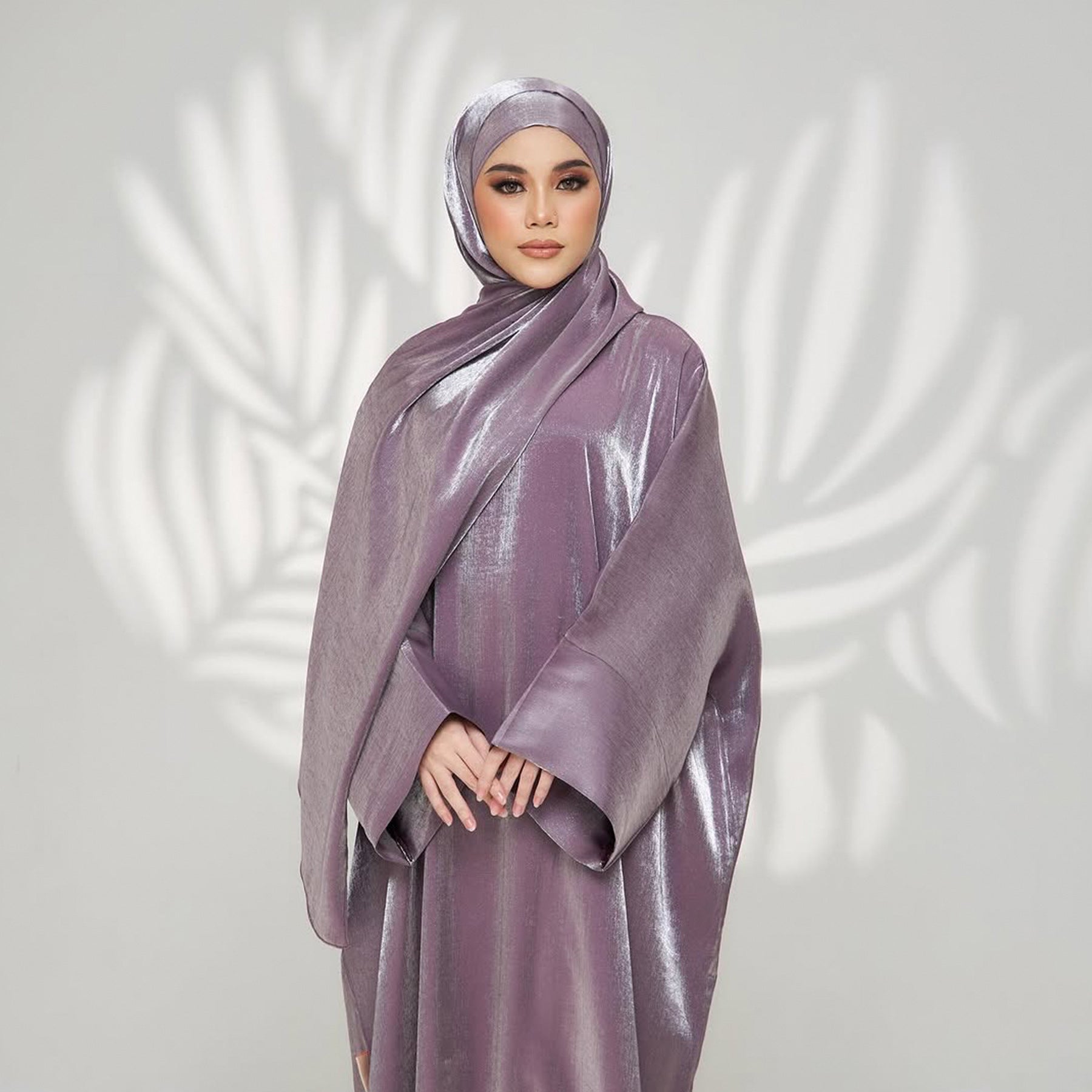 Robe longue élégante et colorée en tissu
