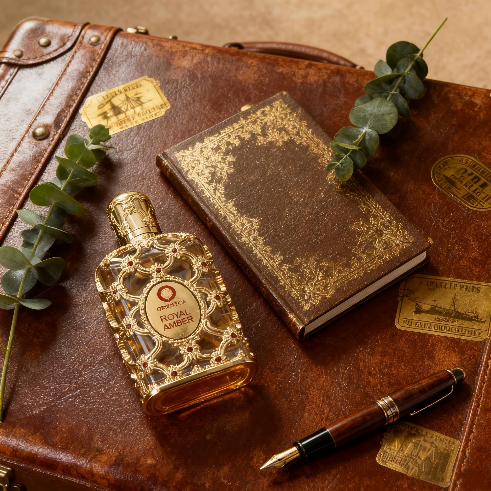 Royal Amber Perfume - Best Women's Perfume, Women's Cleansing Products, Floral Oriental Fragrance Spray, Affordable Essentials for, Long-lasting Perfume for Women, Romantic Gift for Gift Giving