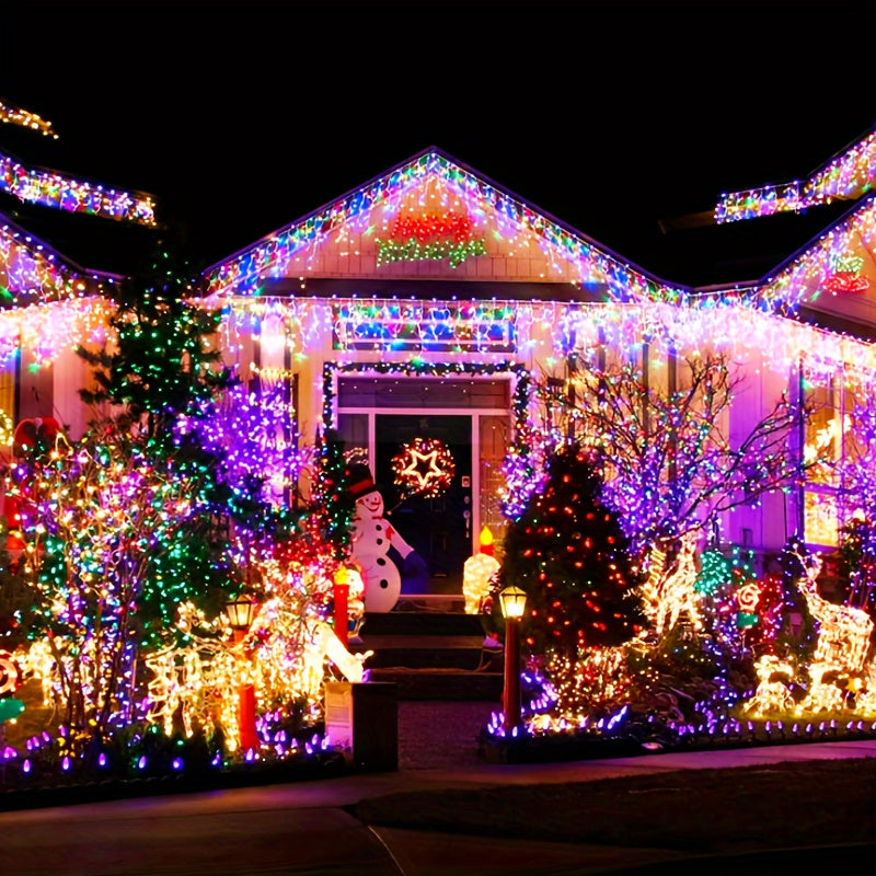 900LED 295FT Outdoor Christmas String Lights, Plug in Fairy Light with Remote Control 8 Modes &amp; Timer, Decoration for Home Garden Yard Xmas Wedding