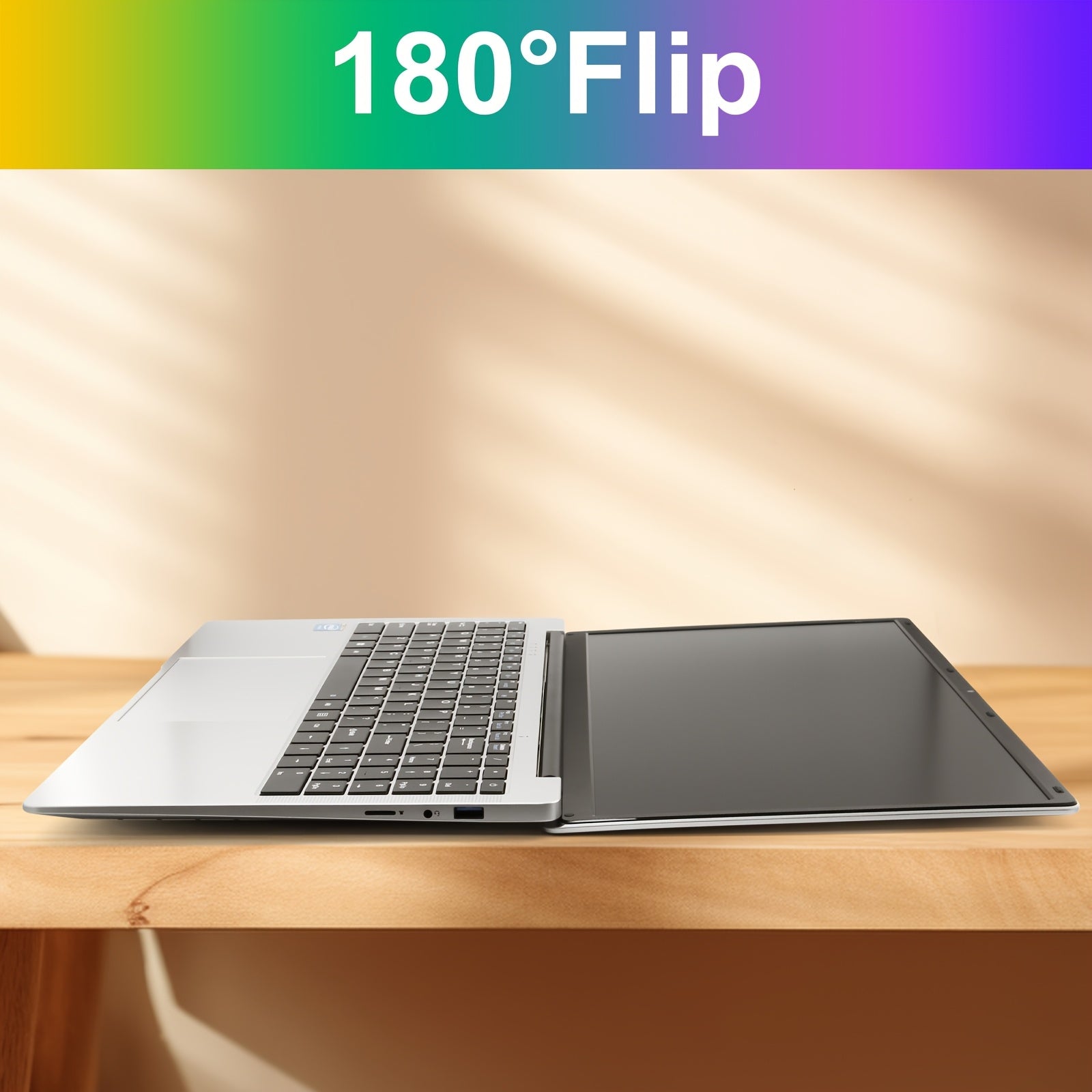 Newest 15.6 FHD Student Laptop Computer, Person PC Work Notebook Computers For College Students, Intel Celeron Dual Core Processor Up To 2.60GHz, 8GB RAM, 256GB SSD, Webcam, Slim Portable Laptops, 15.6 Inch Full HD IPS Displa