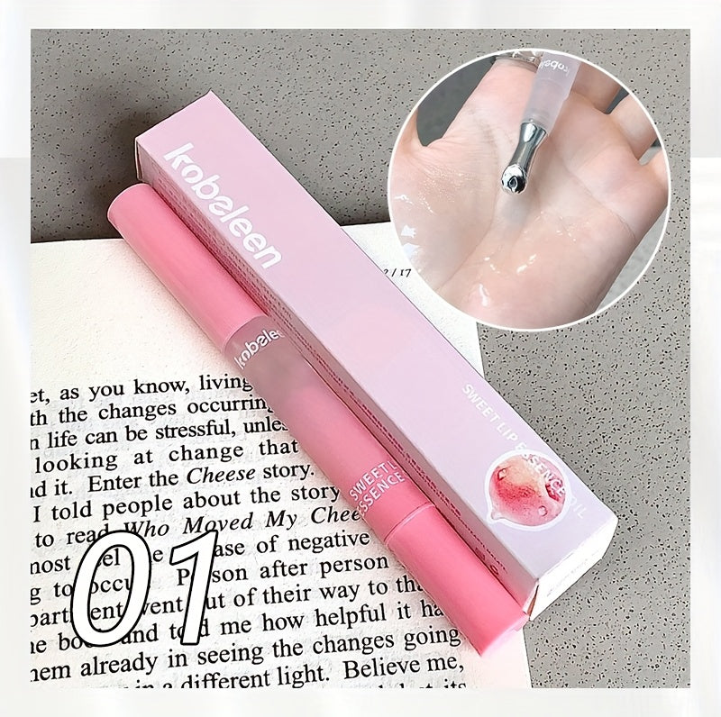 Hydrating Berry-Infused Lip Gloss - Moisturizing & Shiny Finish, Long-Lasting Nourishing Lip Oil for All Skin Types, Perfect Valentine's Day Gift