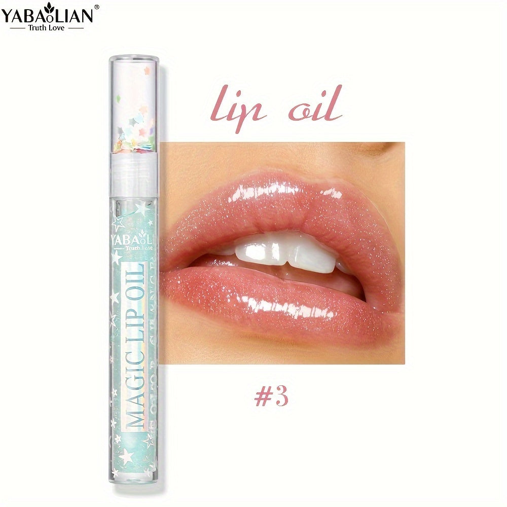 Water Light Lip Gloss Mirror Transparent Lip Glaze Jelly Glass Lip Gloss, Moisturizing Lip Gloss Valentine's Day Gifts For Women And   Mother's Day Gift