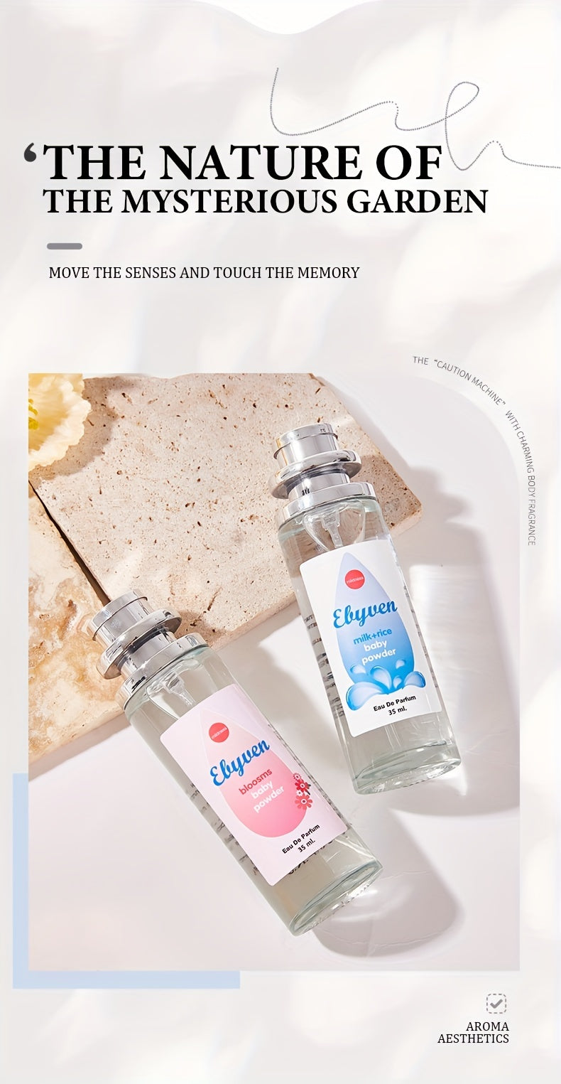 Elyuen Women's Perfume - Floral, Vanilla, Lavender, Cherry Blossom - Elegant Pink/Blue/Purple/White Bottles - Alcohol-Based Long-Lasting Fragrance (10-20% concentration) - BPA-Free - Everyday &amp; Special Occasion Women's Perfum