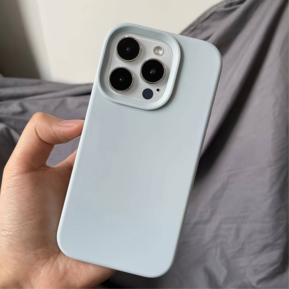 Premium Liquid Silicone Phone Case - Durable &amp; Shockproof Protection for iPhone Series - Anti-Slip, Flexible, and Slim-Fit Design