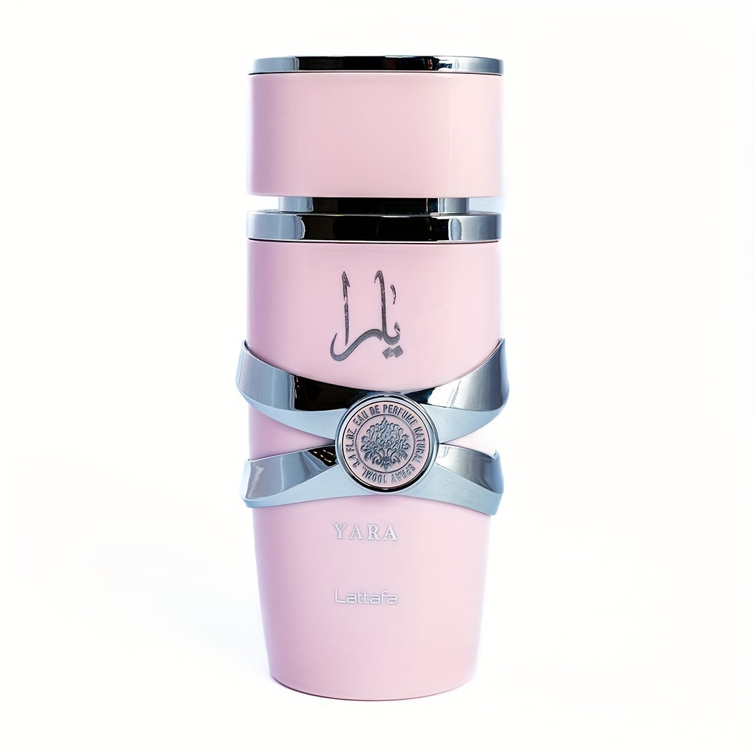 1 Pcs Lattafa Yara Perfumes Perfumes Yara For Women EDP Long-lasting Women's Perfume Vanilla Fragrance Lattafa Fragrance Pink Perfume Set Mixed Gift Cosmetic Cologne Halloween Gift