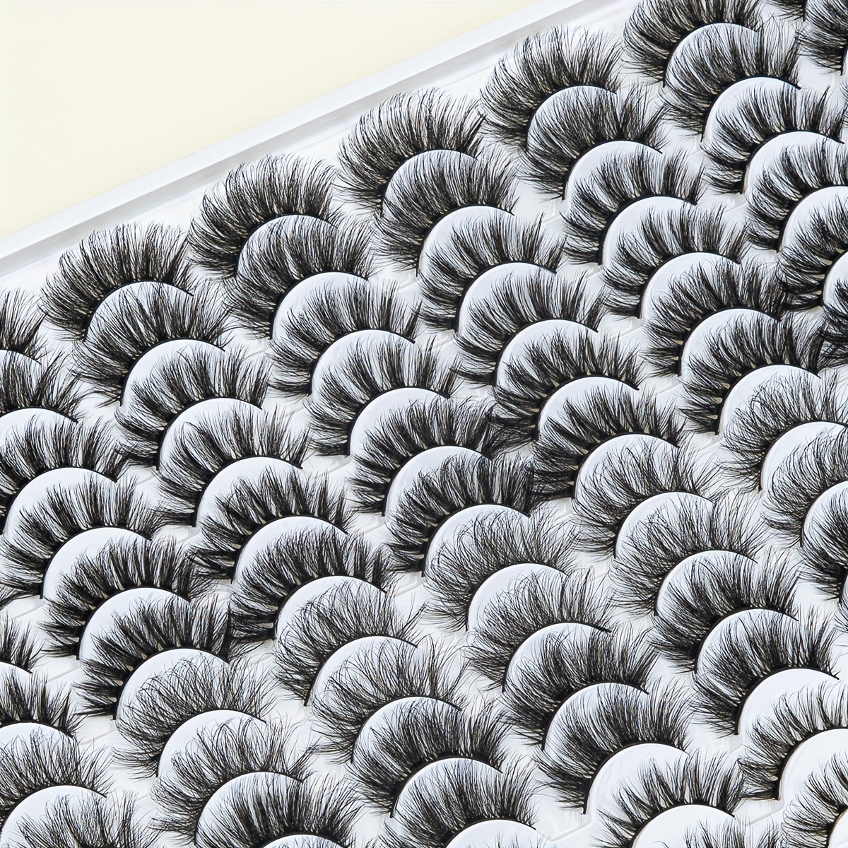 48 Pairs of Artificial Mink False Eyelashes, Fluffy and Natural Curl, Thick and Messy, Suitable for Daily Work and Party Eye Makeup - Mother's Eye Makeup Set, Makeup Tools