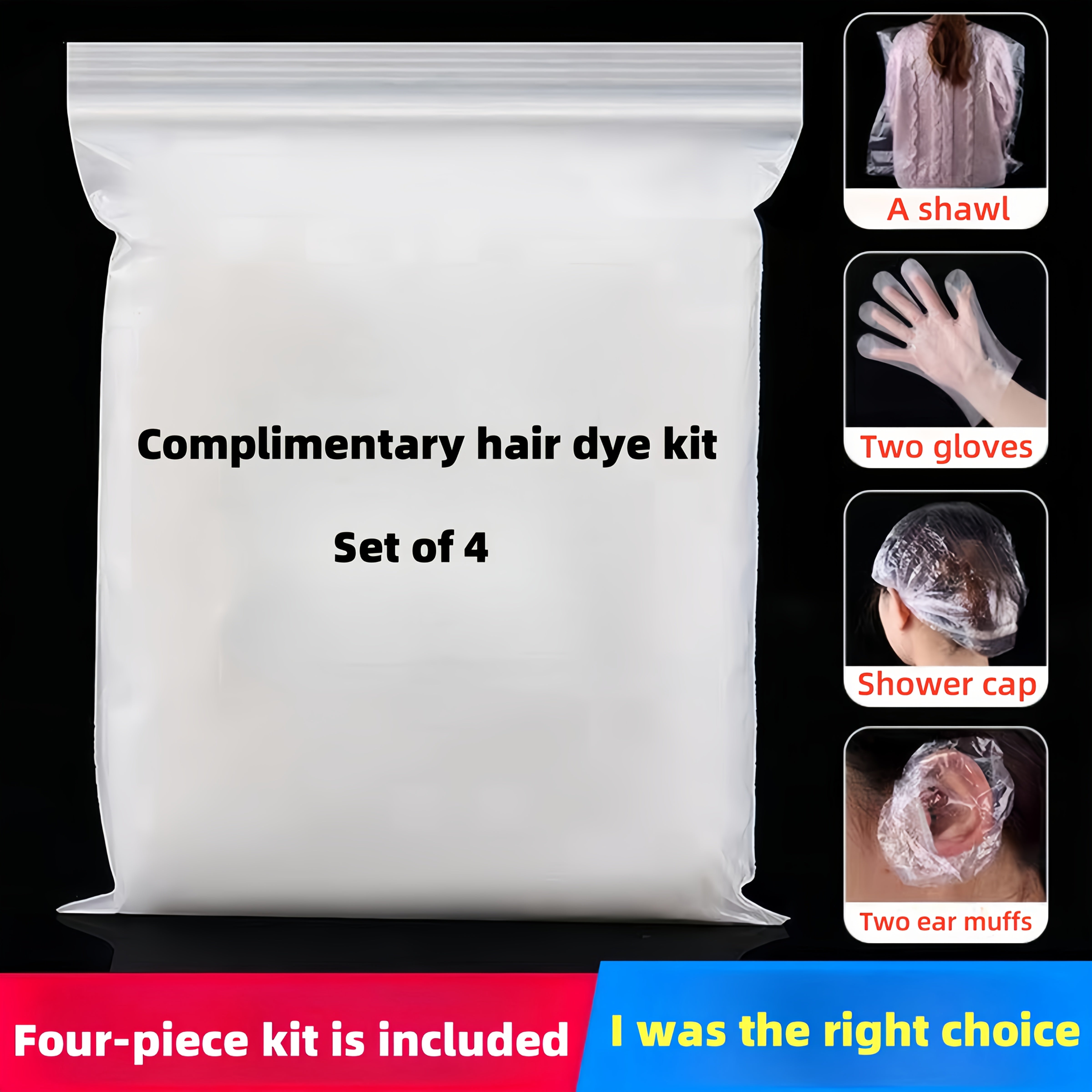 ITSRT Hair Dye Shampoo, 3 In 1 Hair Dye Shampoo +100% White Hair Coverage - White Hair Shampoo With Herbal Ingredients, Suitable For Women And Men, Lasting Coverage, Valentine'S Day, Gift For Mom, Gift For Girlfriend, Surpris