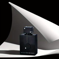 Valentine's Day gift ARMAF Club de Nuit Strong Men's perfume: black, simple, stylish choice.Exquisite bottle design, highlight the male charm. Strong aroma, lasting fragrance, heart Valentine's Day, exclusive fragrance love