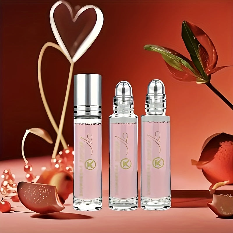 0.34oz Roll-On Pheromone Women's Perfume, Long Lasting Dating Fragrance, Enhance And Release Your Charm, Attract Your Favorite People, Source Of Confidence for Girls, Exclusive Romantic Gift for Girls