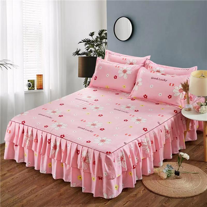 Simmons reversible bed skirt bedspread bed cover