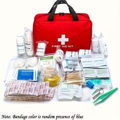 Sale ends soon First Aid Kit - Portable Bag for Hunting, Hiking, Camping - Includes EmergencySupplies And Accessories for Multi-Purpose Use