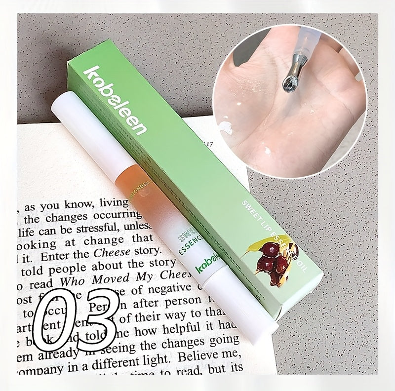 Hydrating Berry-Infused Lip Gloss - Moisturizing & Shiny Finish, Long-Lasting Nourishing Lip Oil for All Skin Types, Perfect Valentine's Day Gift